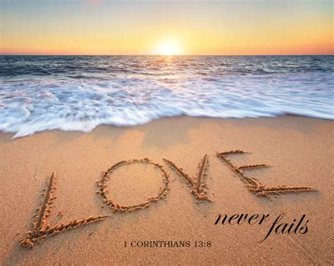 1 Corinthians 13:8 “Charity never faileth: but”: Translation, .